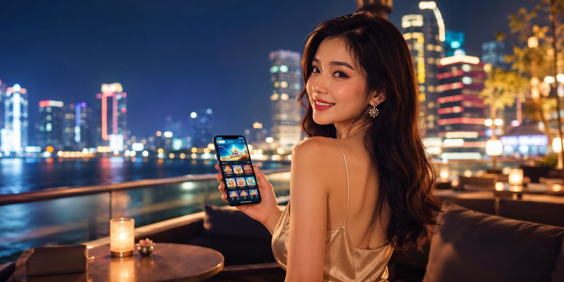 Người dùng TP.HCM chơi casino trên điện thoại tại bãi biển với kết nối bảo mật